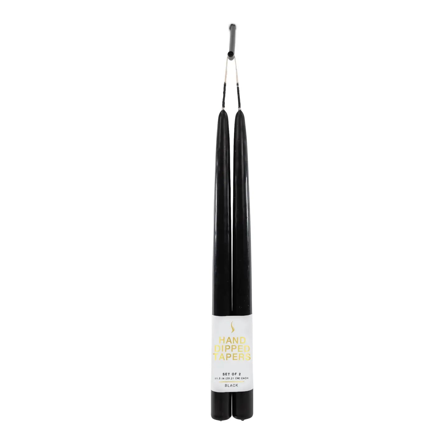 Black Joint Wick Pair Candle