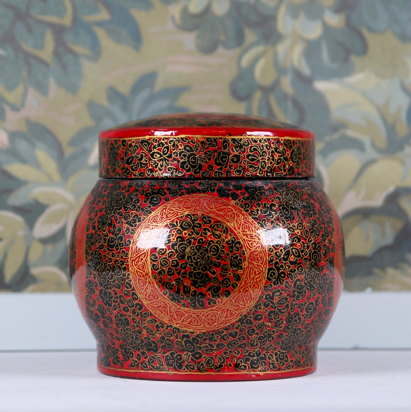 Paper Mâché Covered Box