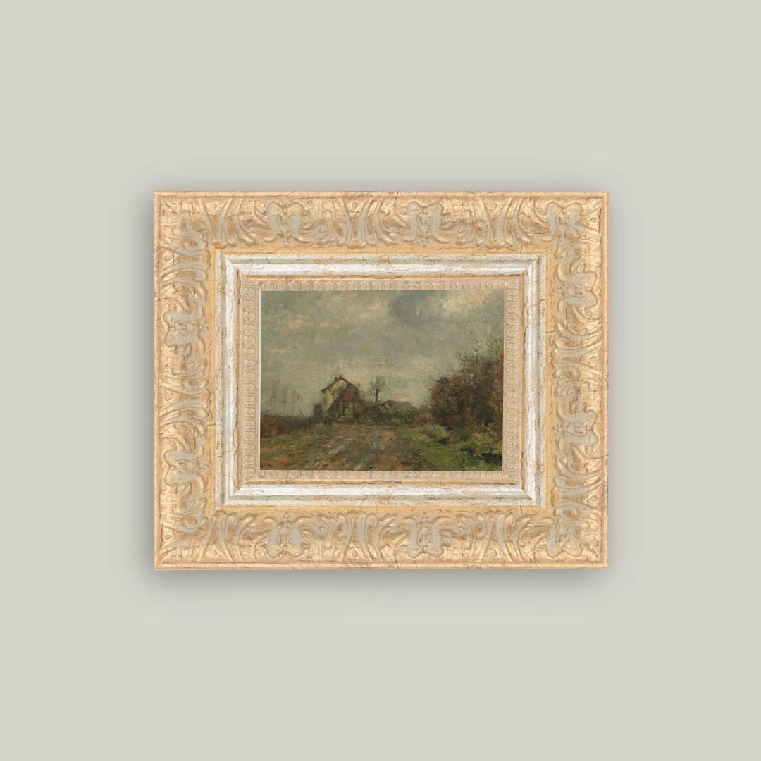 "Wedeler Au" Painting Framed Reproduction