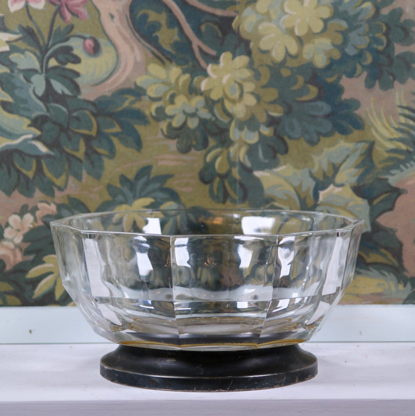 Large Glass Punch Bowl