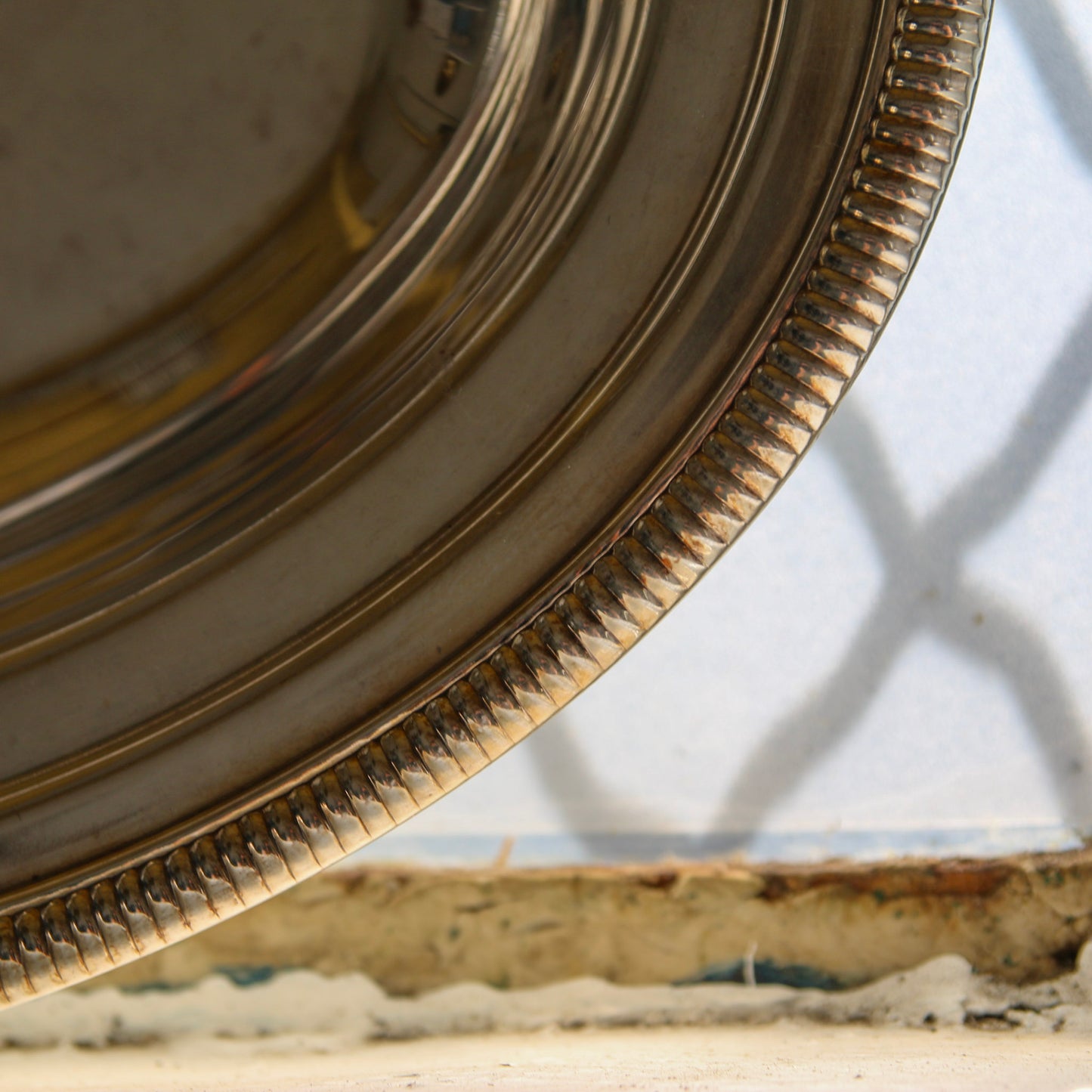 Silver Oval Bowl