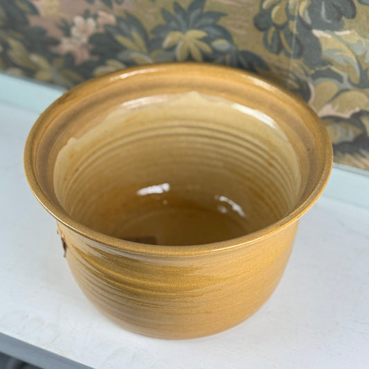 Yellow Pottery Bowl