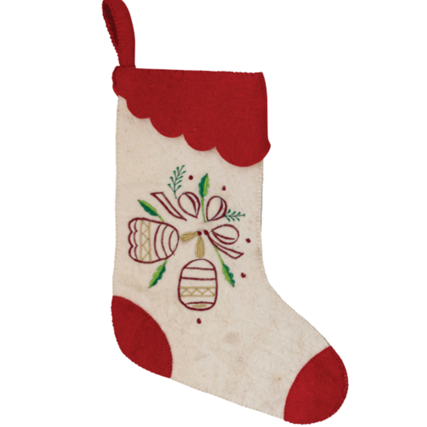 Handmade Wool Felt Stocking