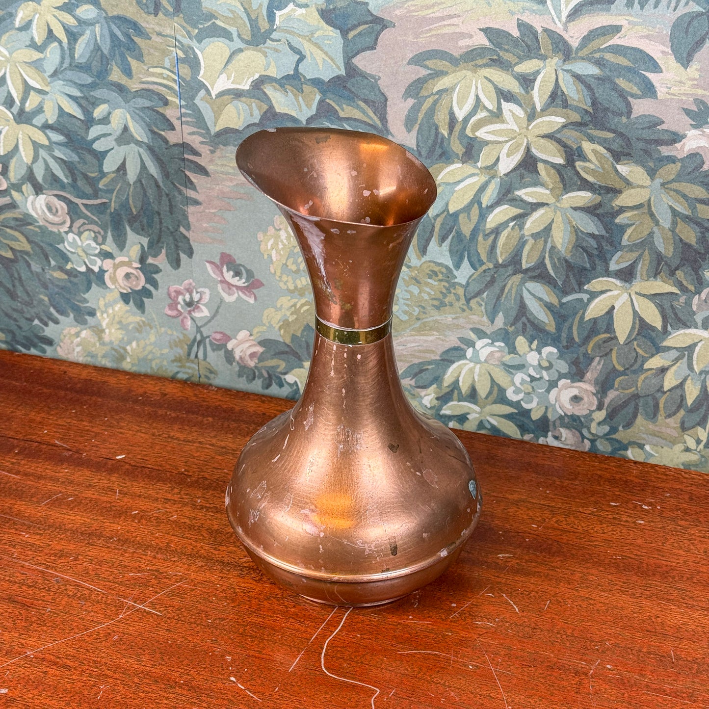 Vintage Copper & Brass Vase