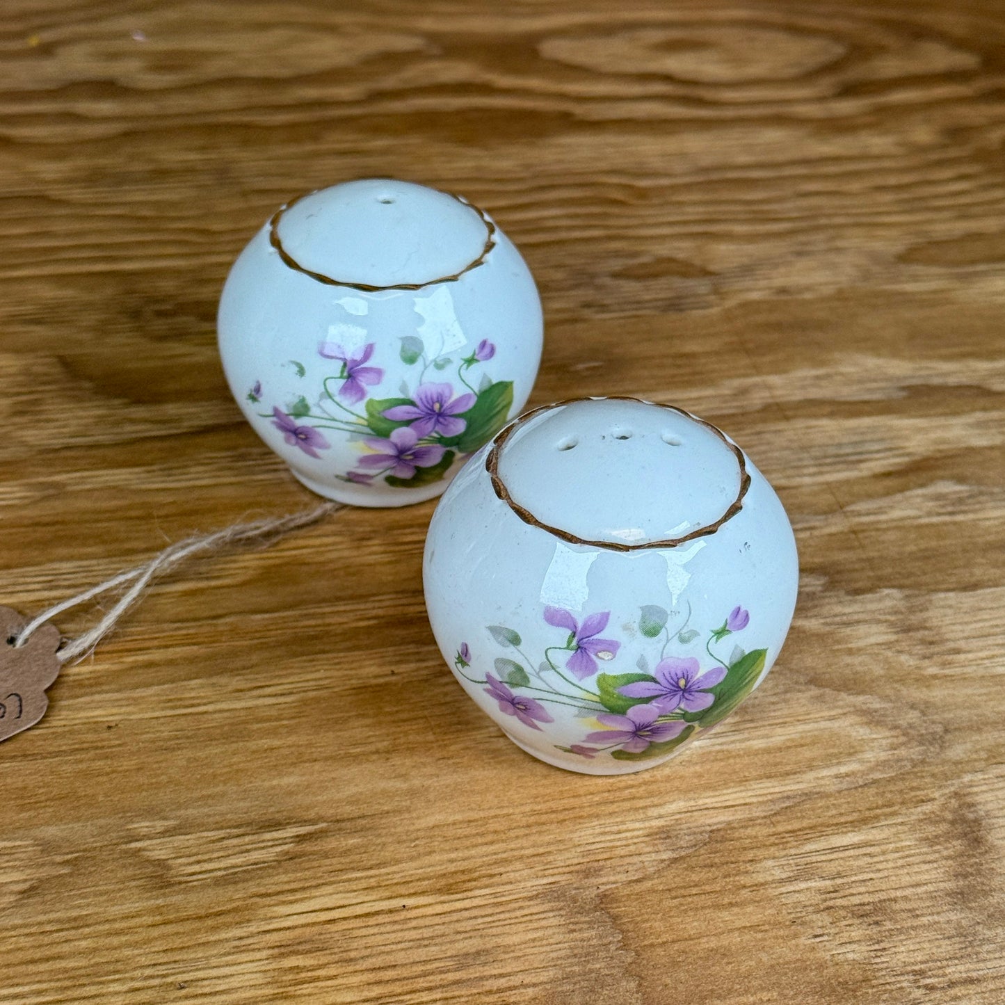Ceramic Salt & Pepper Shakers