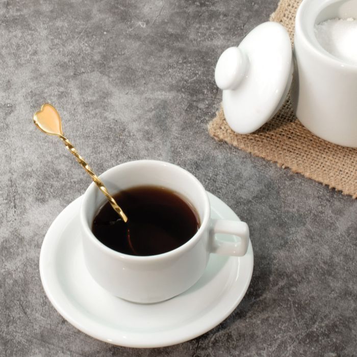 Gold Heart Tea Spoon