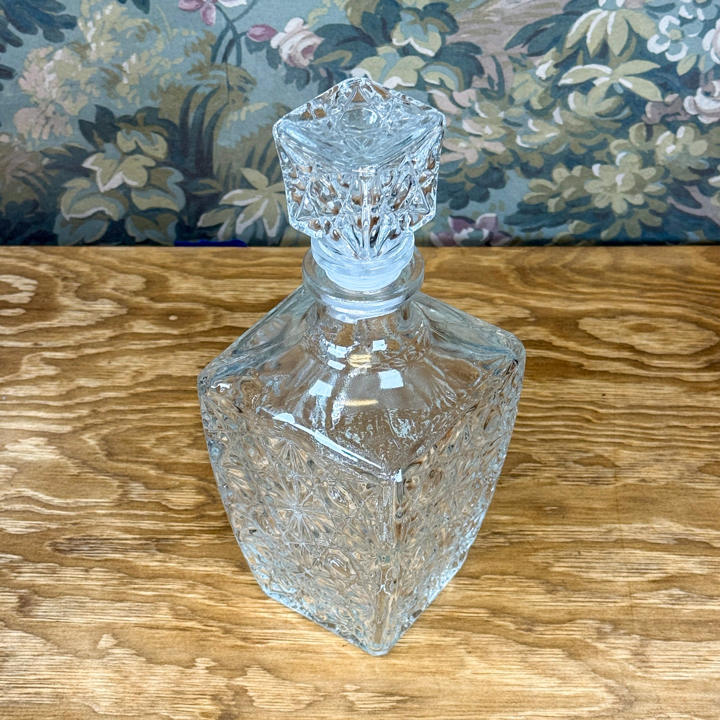 Etched Decanter