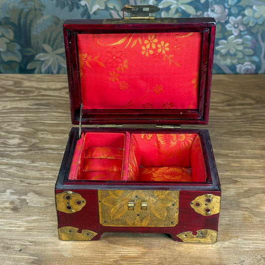 Chinese Rosewood Jewelry Box