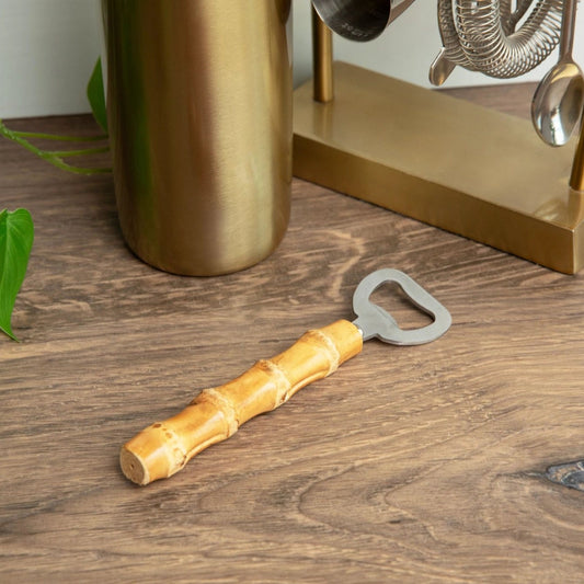Bamboo Bottle Opener