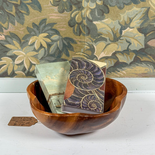 Kamani Wood Hand Carved Bowl