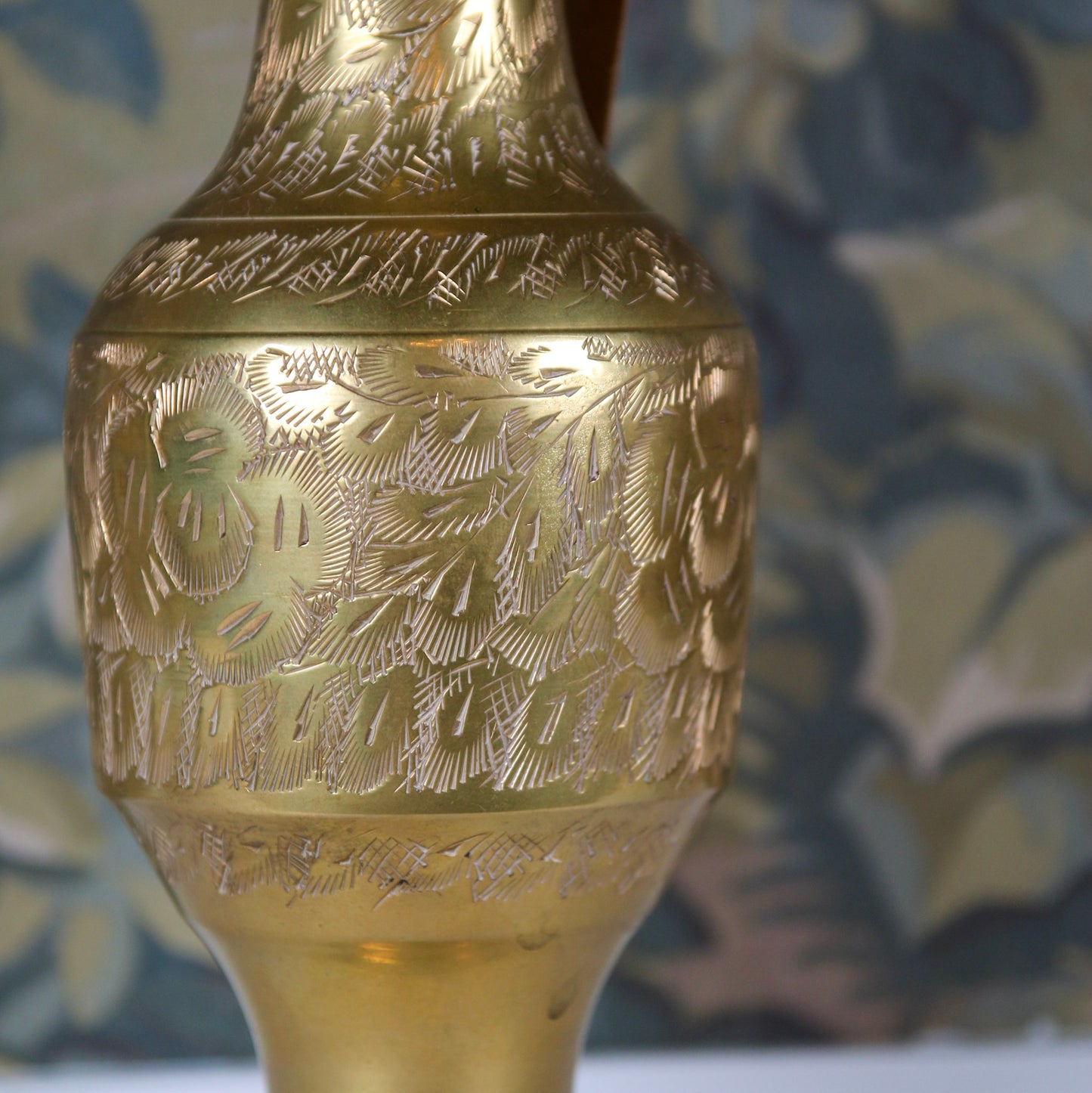 Antique Brass Vase