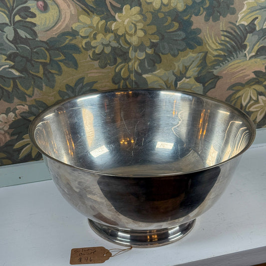 Large Silver Bowl