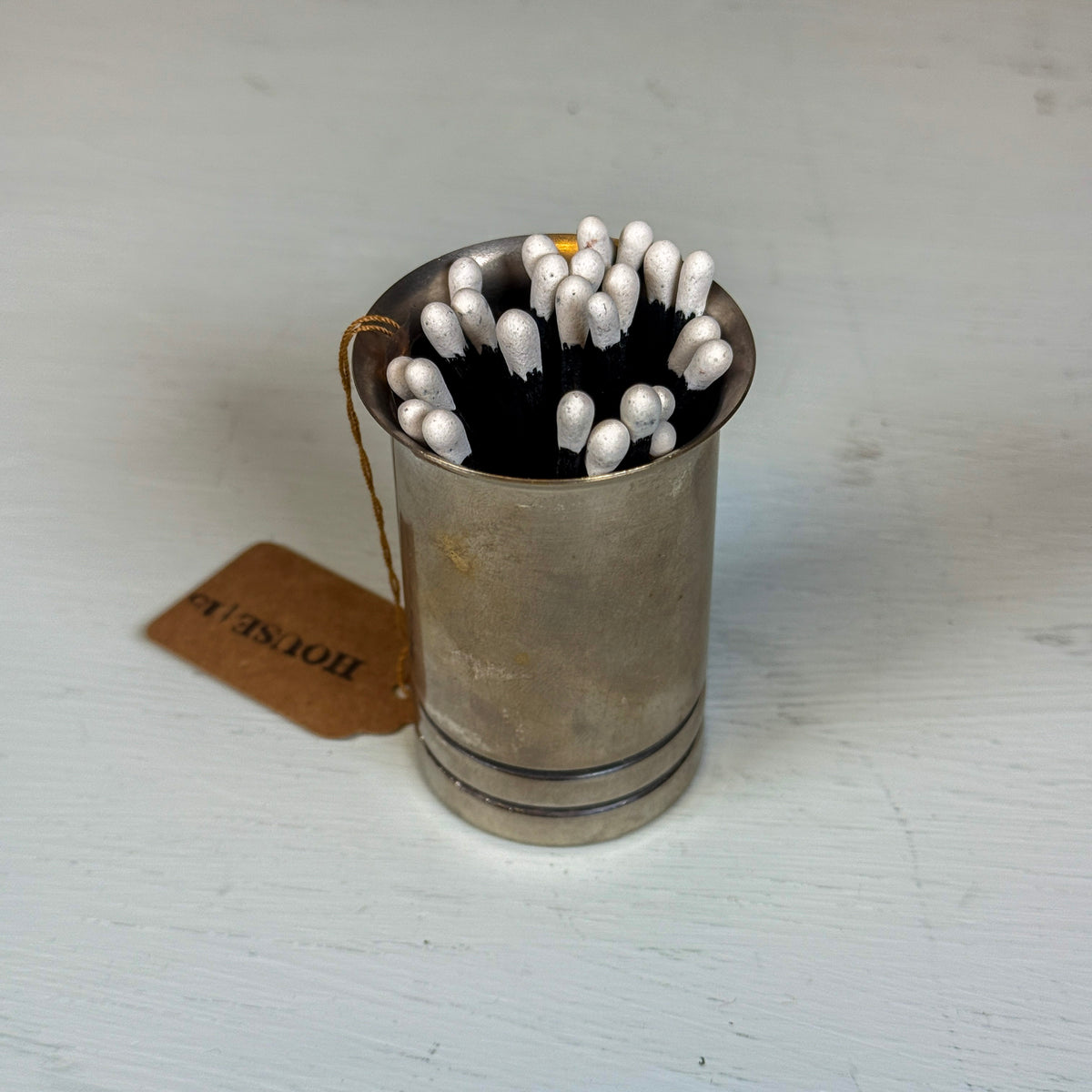 Vintage Silver Match Holder