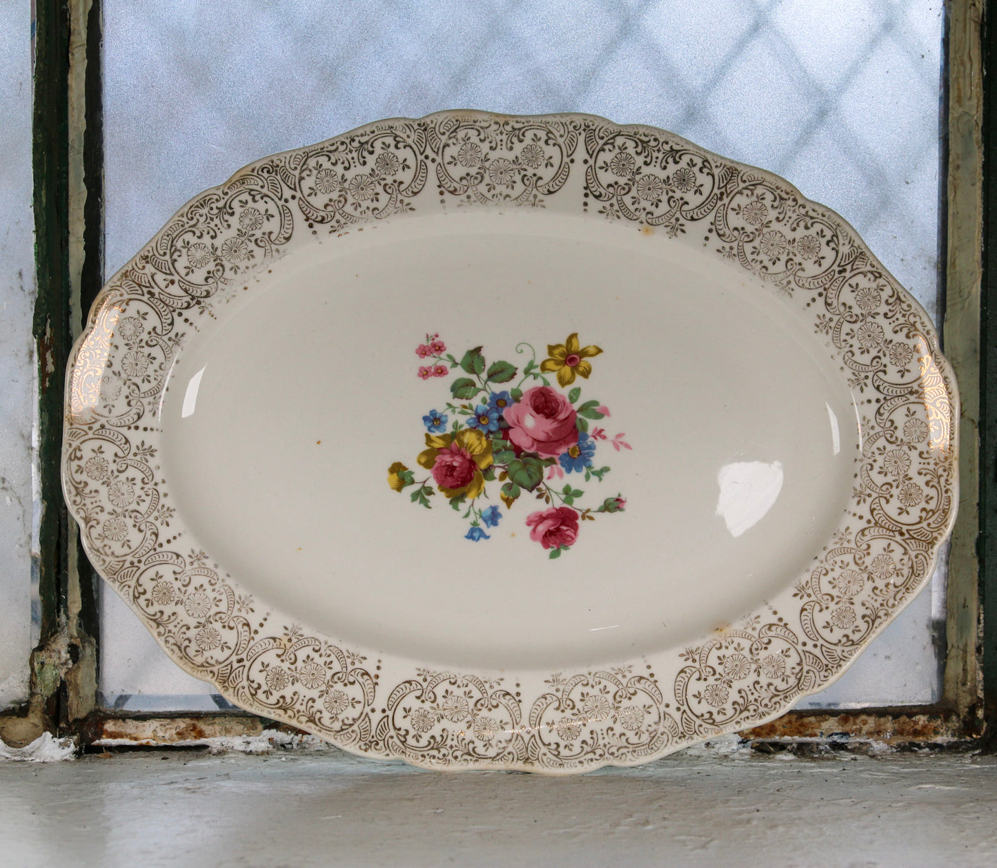 Keystone Canonsburg Floral Oval Platter – The Hallmark