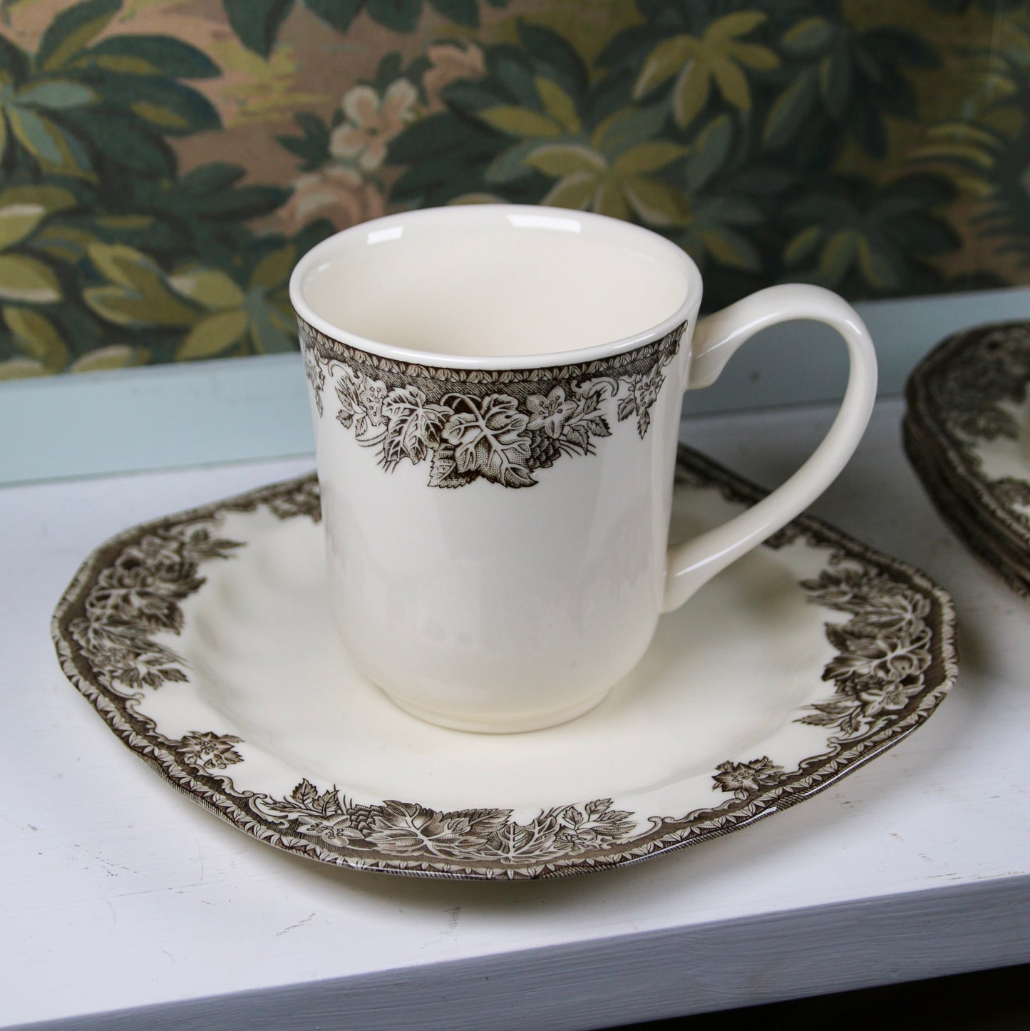 Johnson Brothers “Friendly Village” Coffee Set