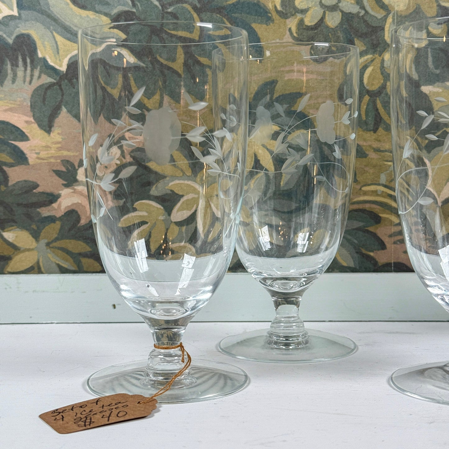 Set of 4 Iced Tea Glasses