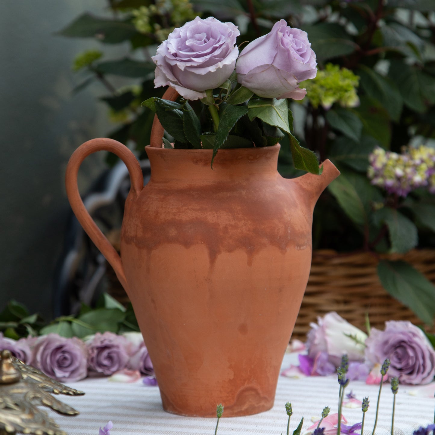 French Terracotta Jug