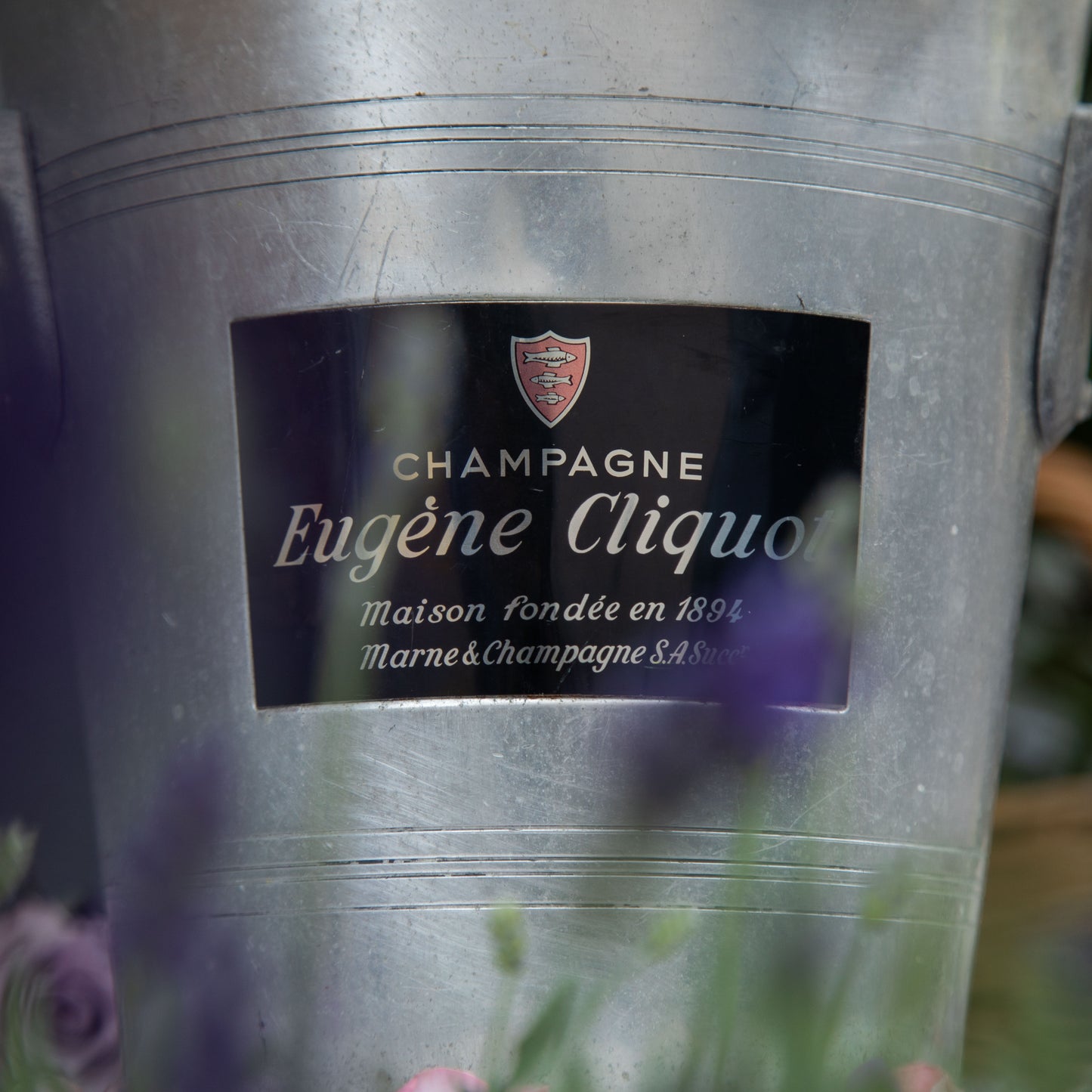 French Eugène Cliquot Champagne Ice Bucket