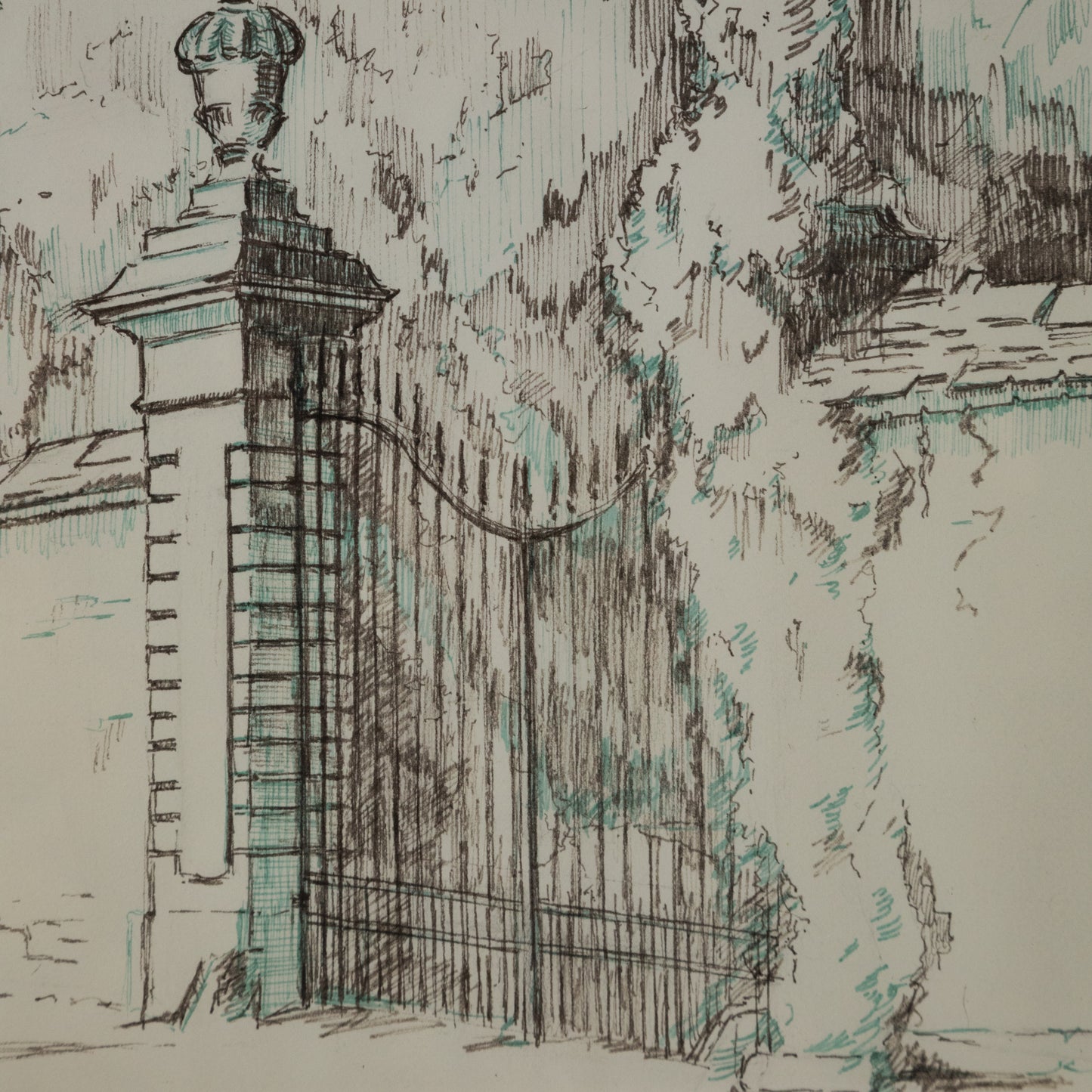 Front Entry Sketch