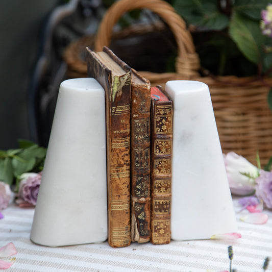 Set of Three French Antique Books