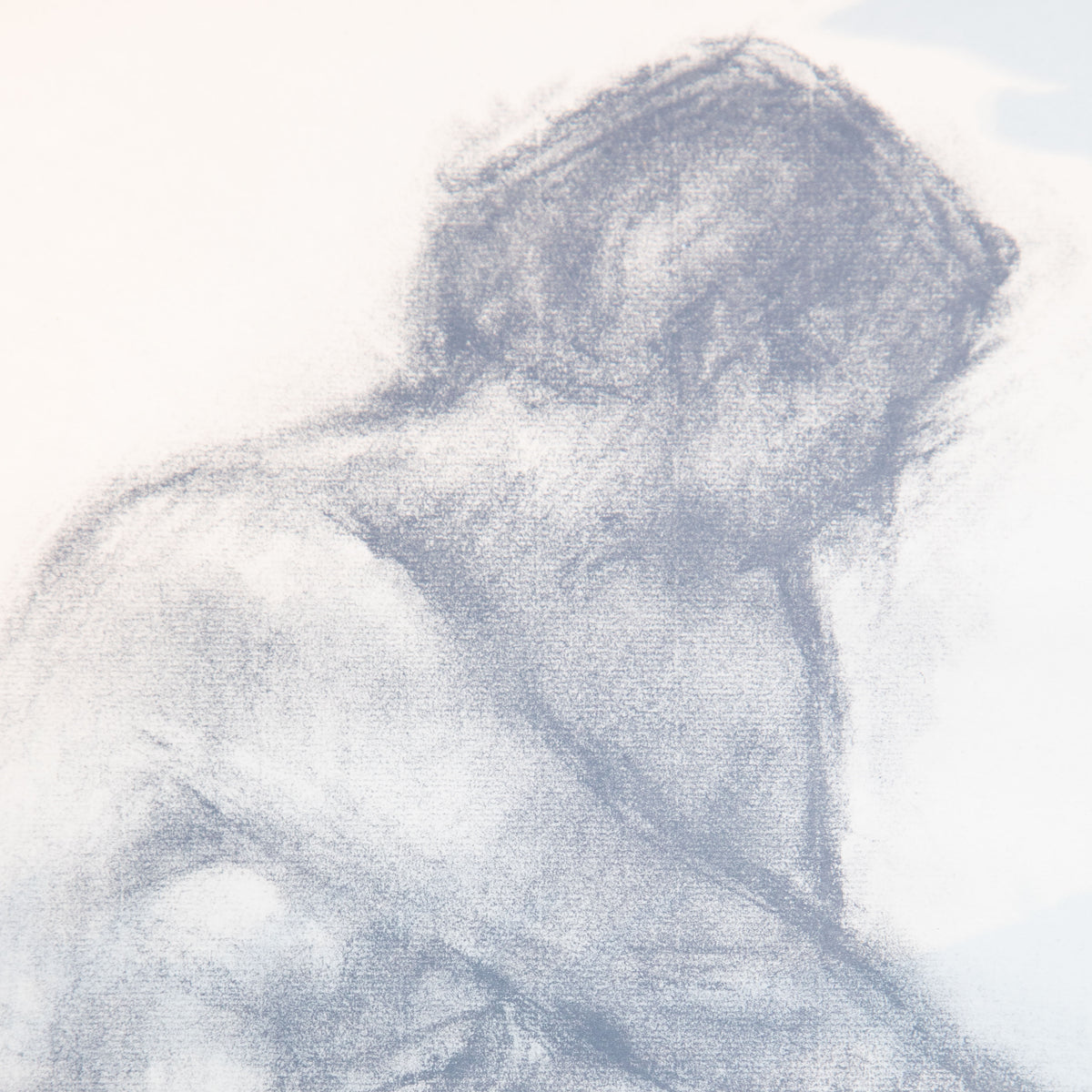 Framed Nude Sketch Print #7