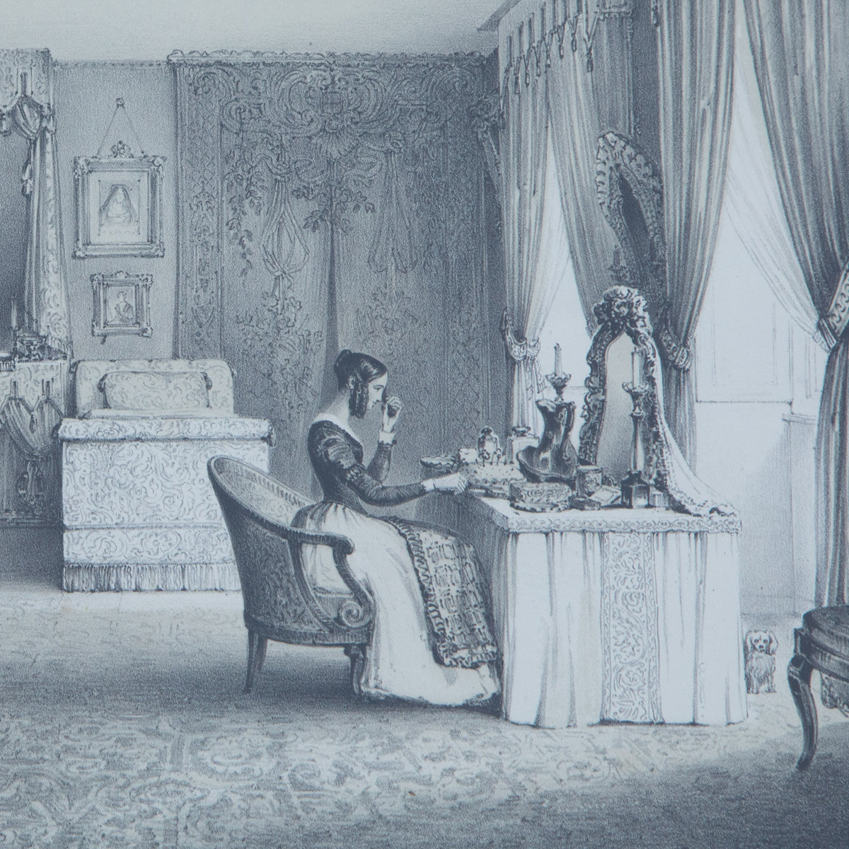 Framed Chambre De Madame Print