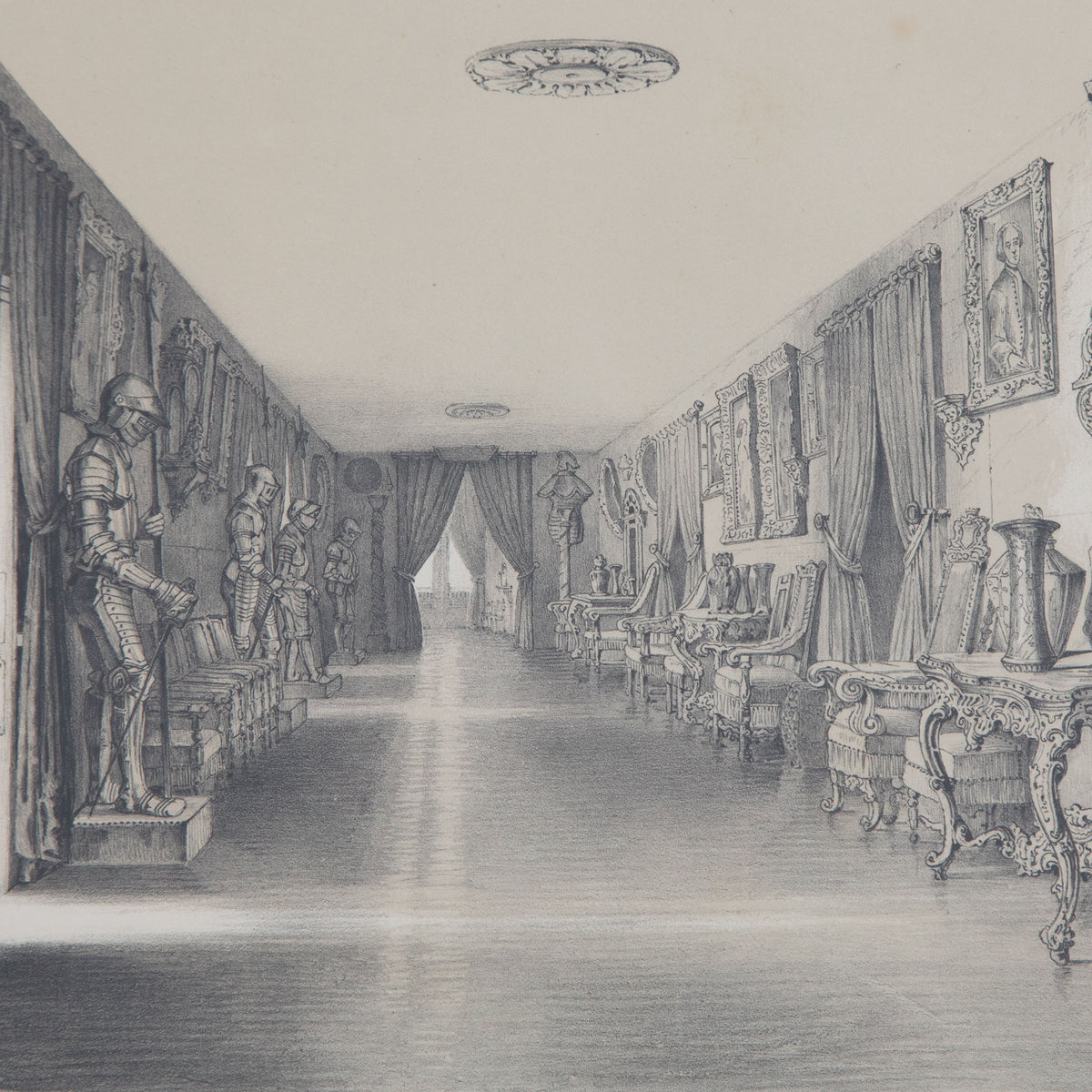 Framed Grand Galerie Print