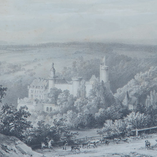 Framed La Vallée Print