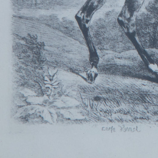 Framed Vintage Hunting Dogs Print