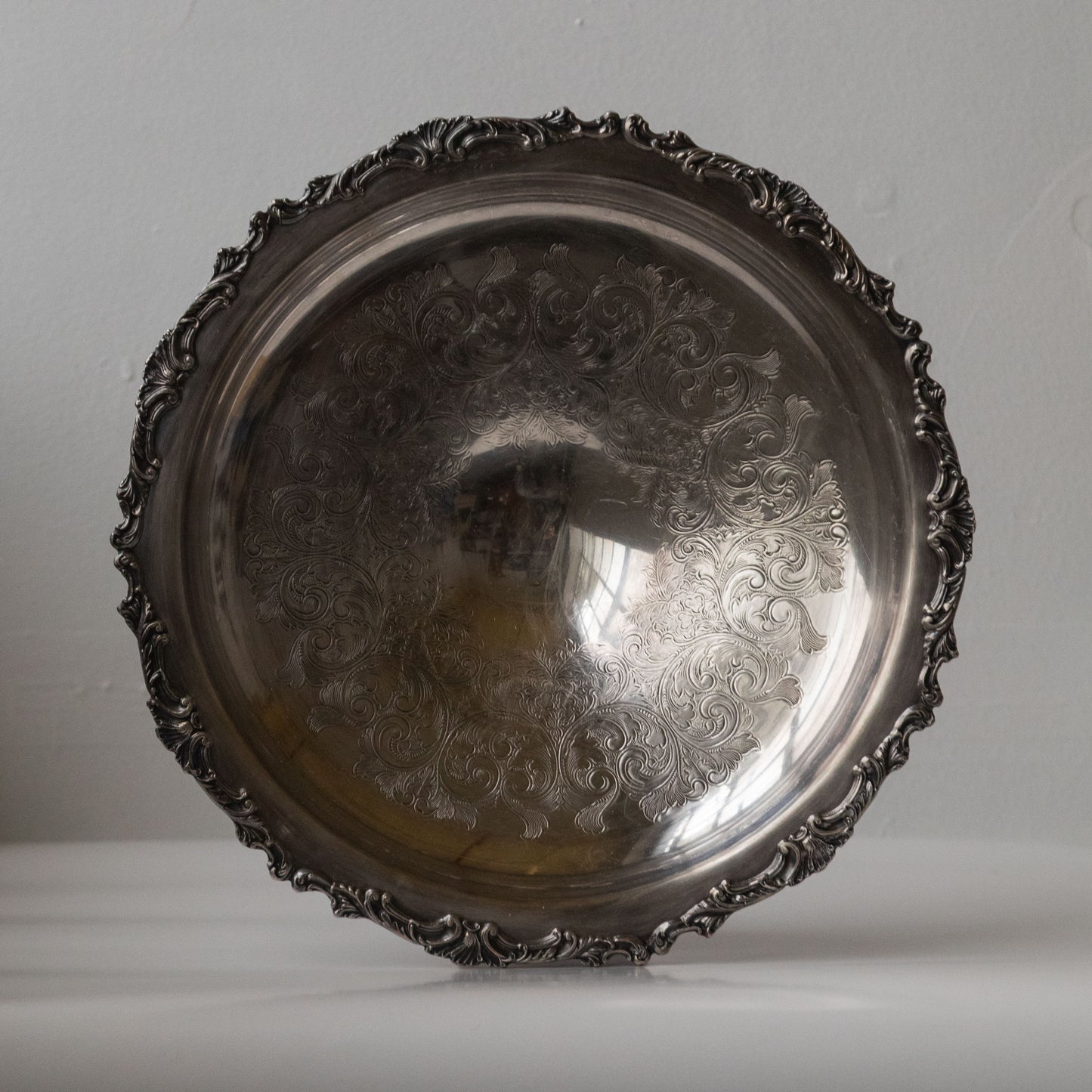 Silver Tray Bowl