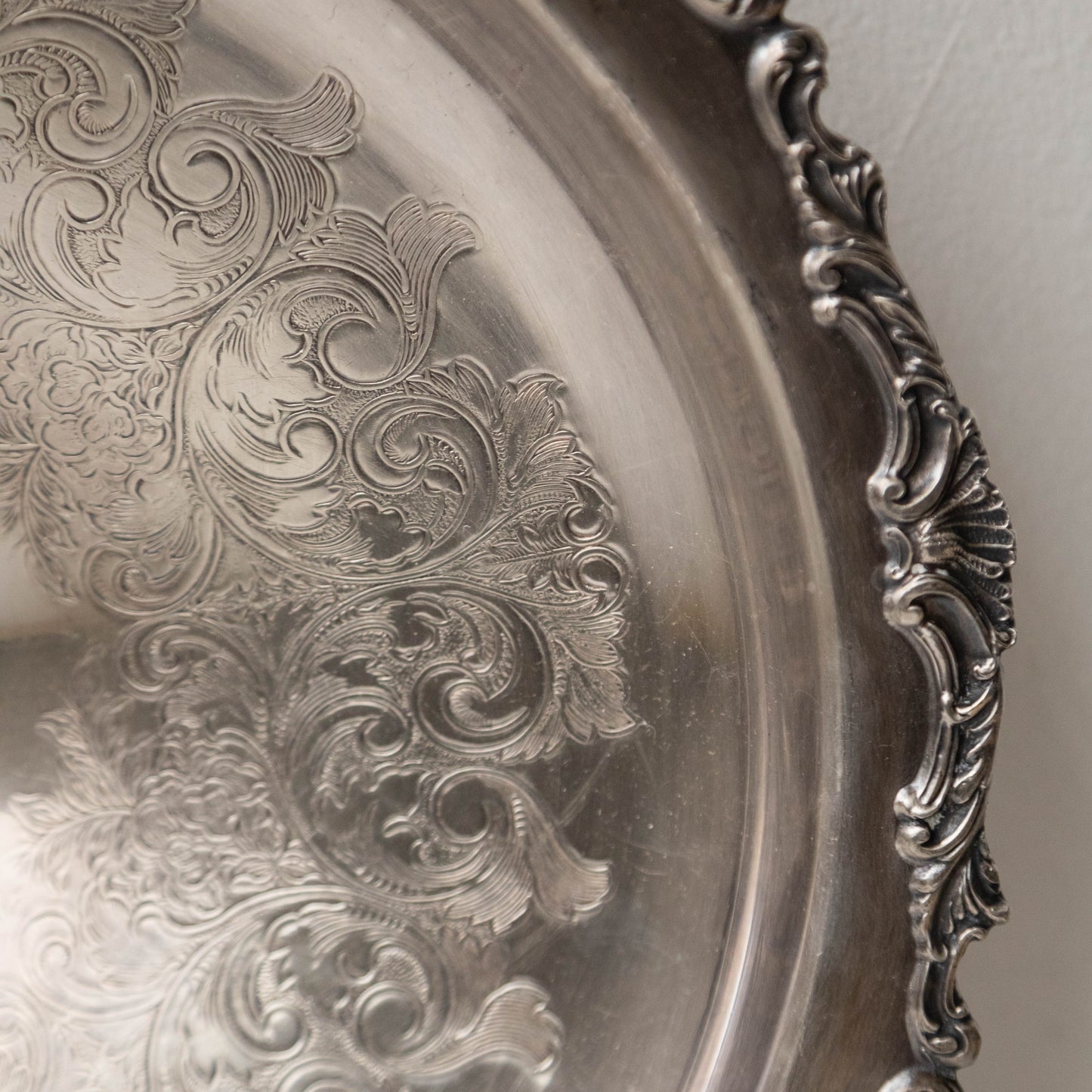Silver Tray Bowl