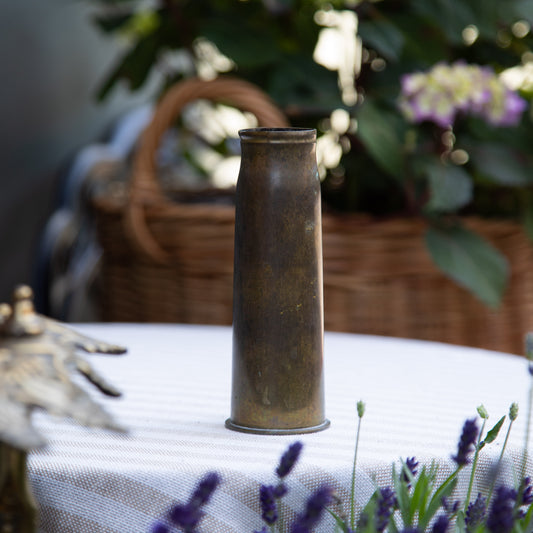 WWII Trench Art Vase