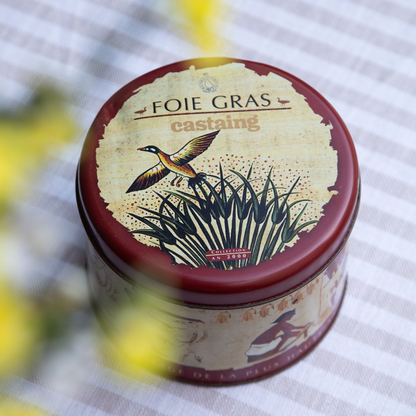 Vintage Foie Gras Tin