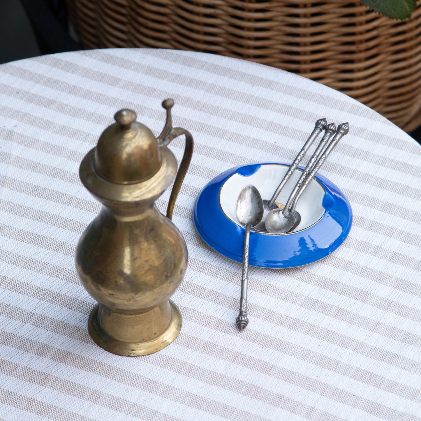 Set of Four Silver Coffee & Tea Spoons