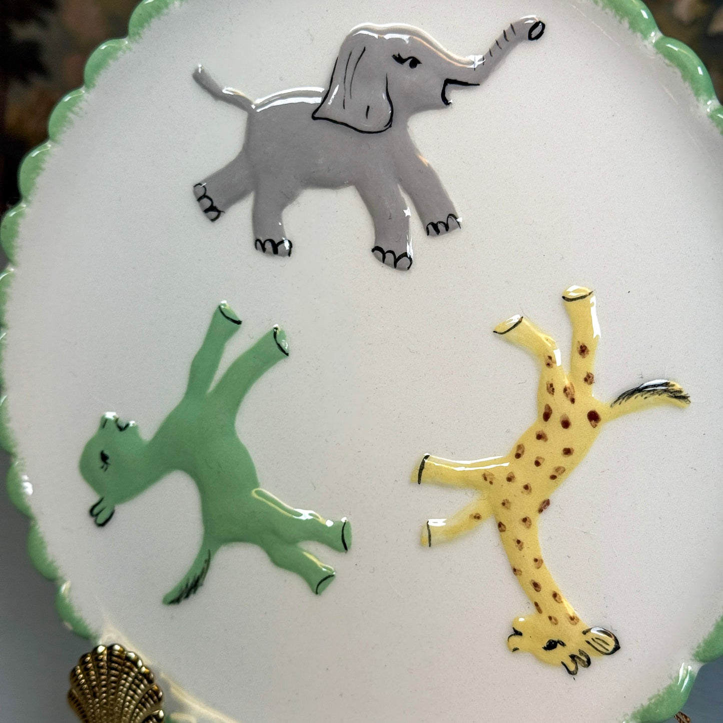Child Animal Plate