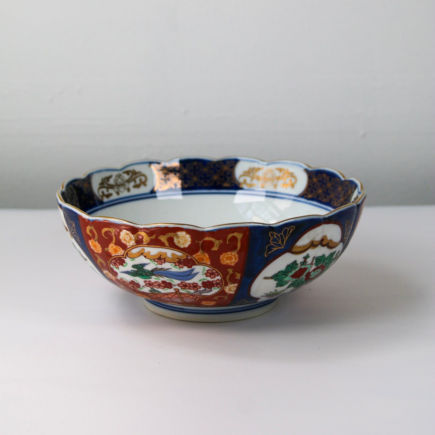 Gold Imari Hand-Painted Bowl