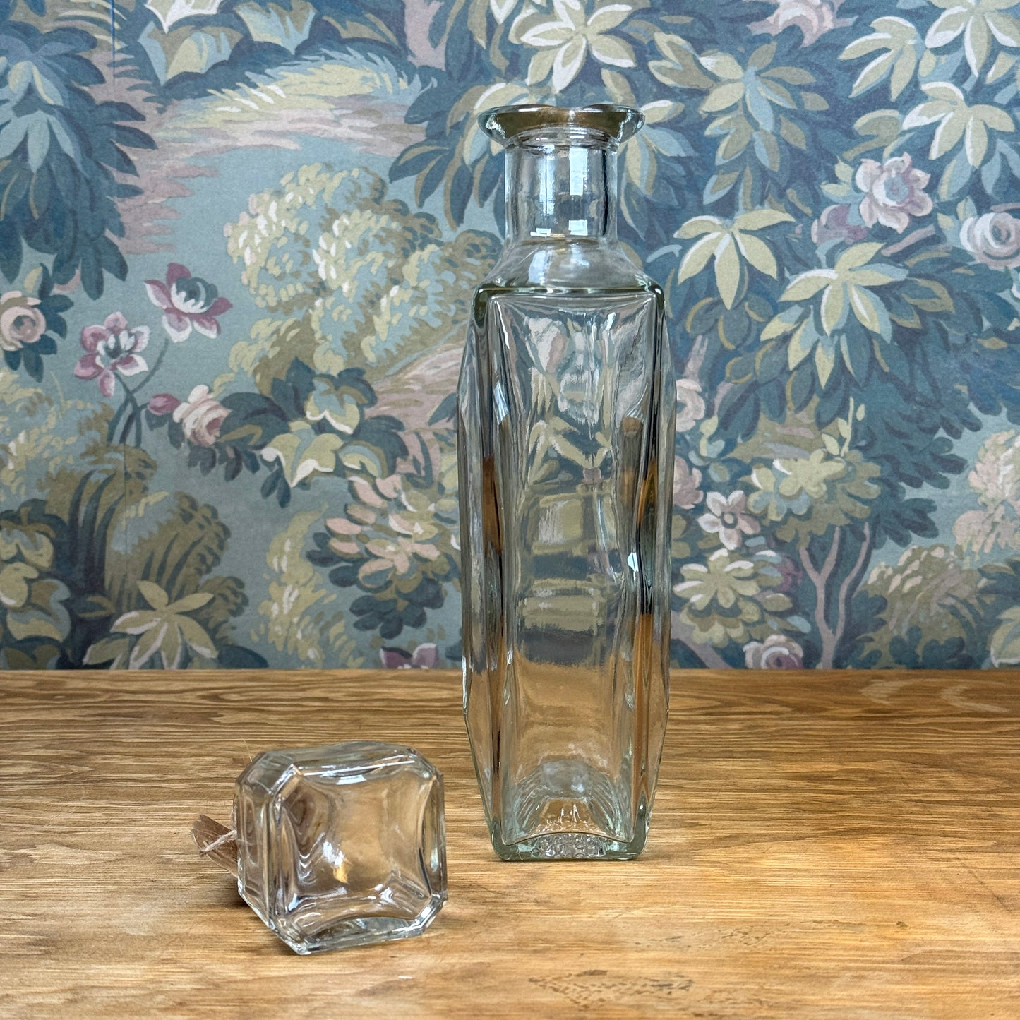 Vintage Block Decanter