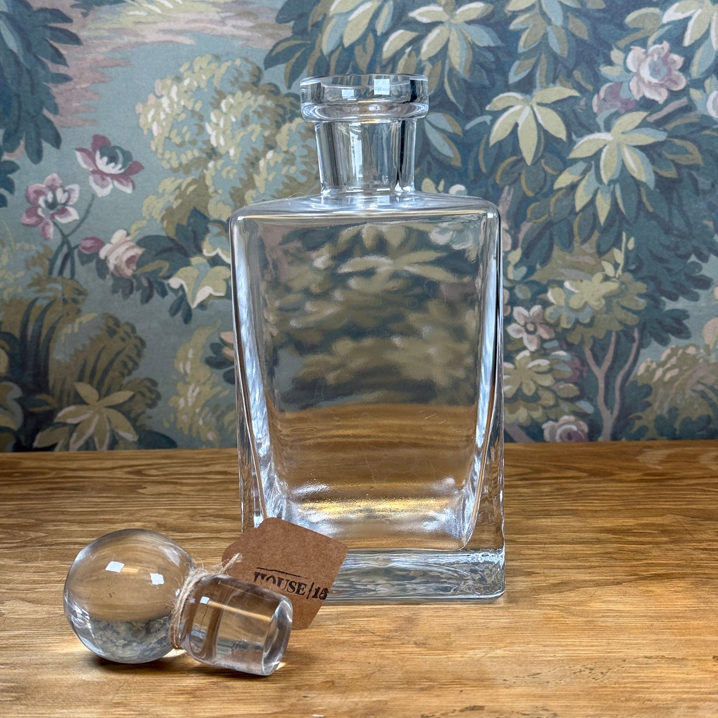 Vintage Square Decanter
