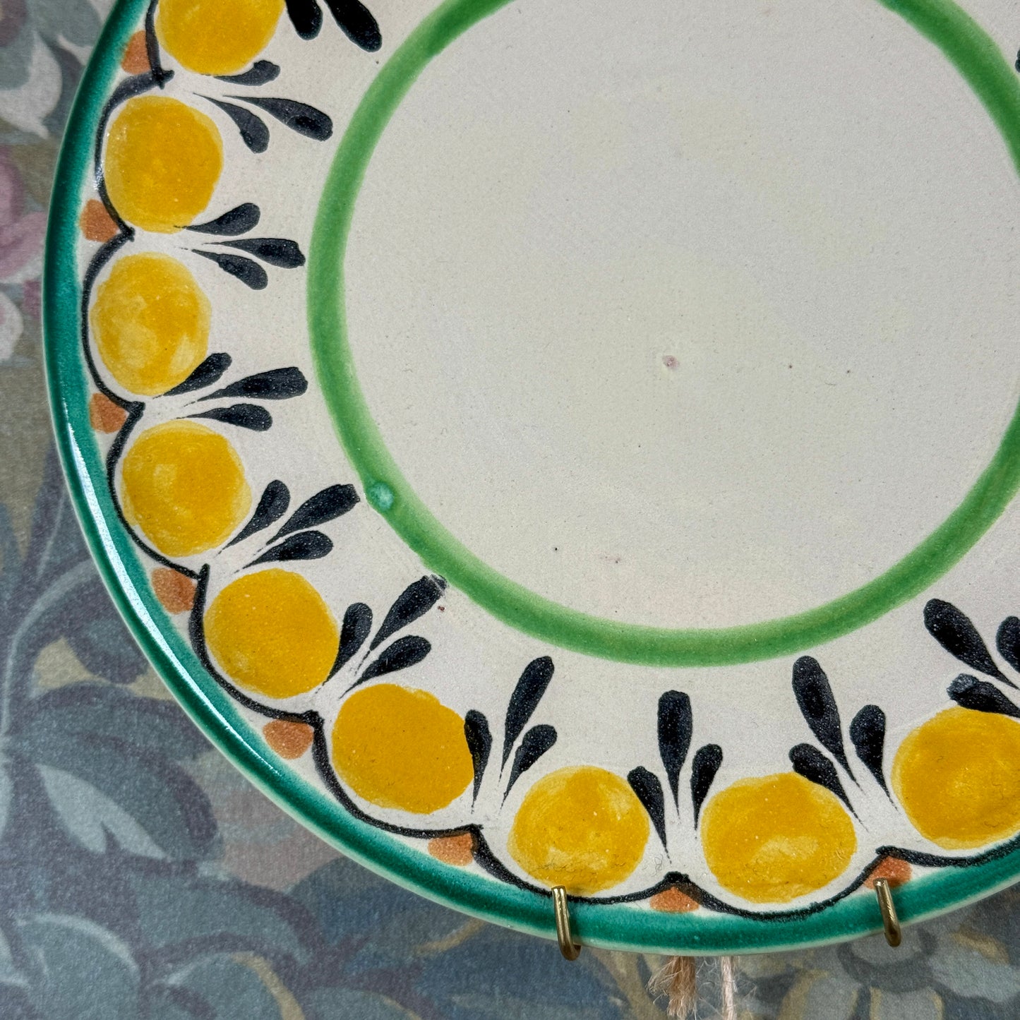 Mexican Pottery Hanging Plate