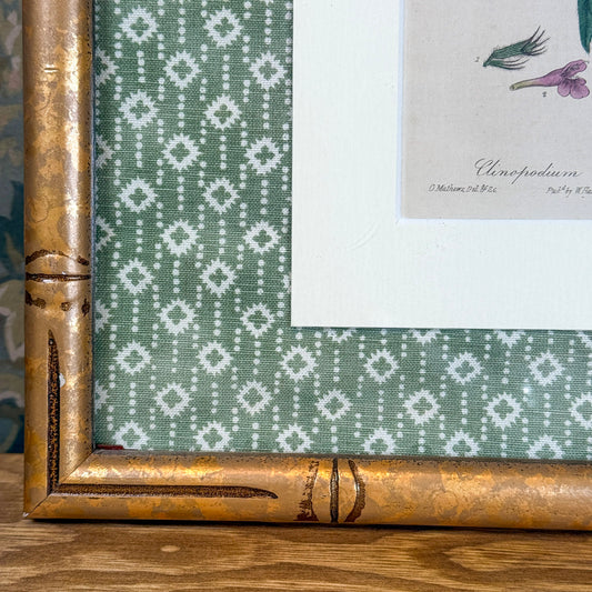 Original 1839 Framed Lithograph