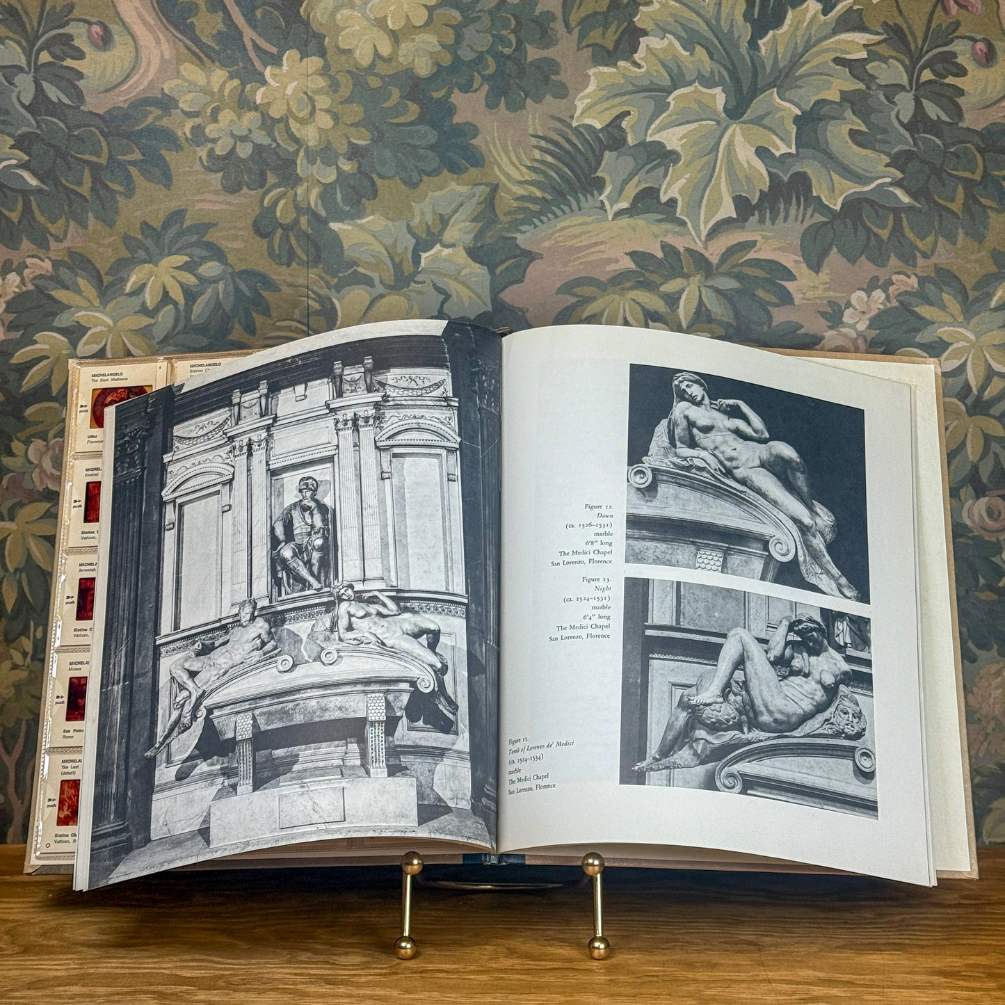 Michelangelo Color Slides Art Book