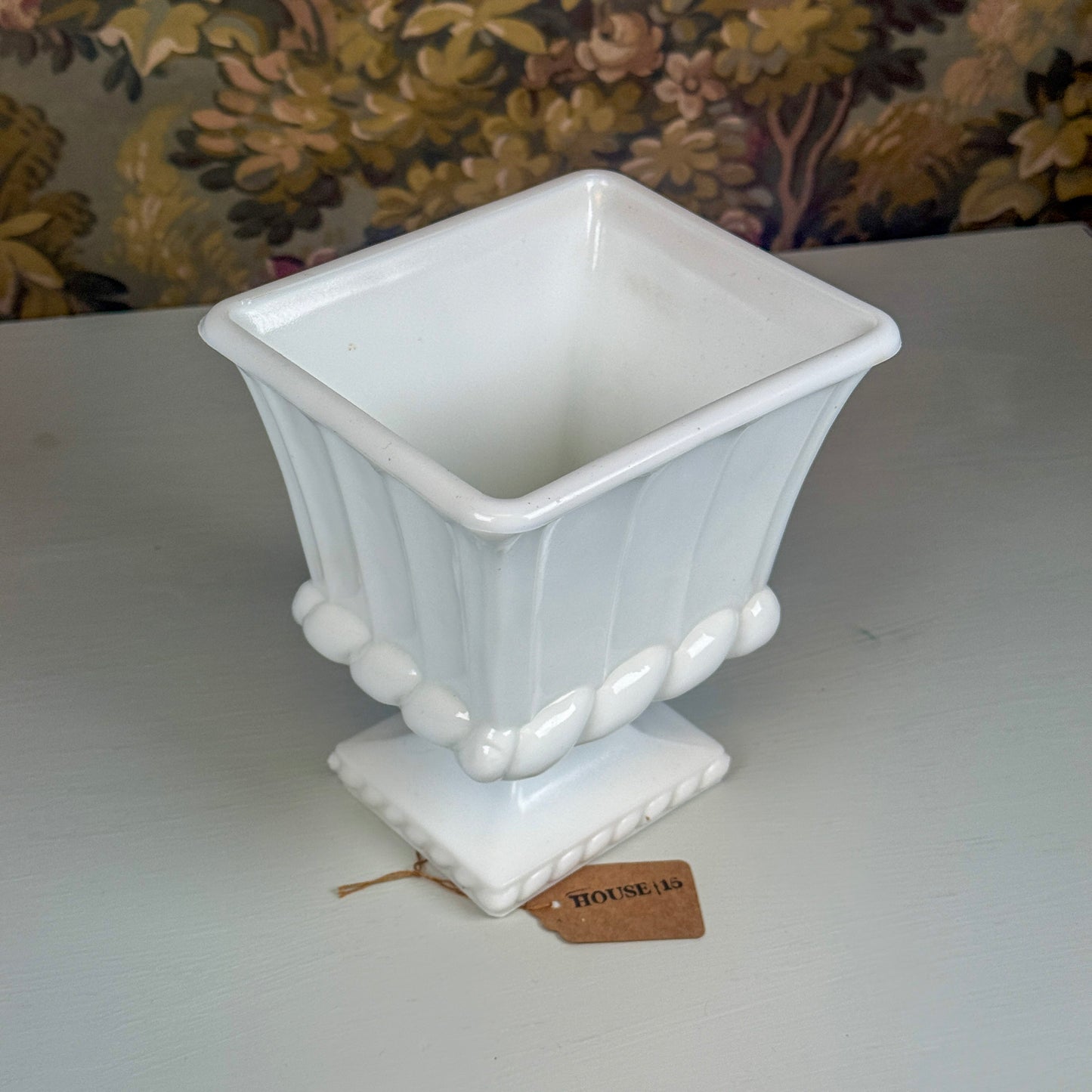 Milk Glass Vase