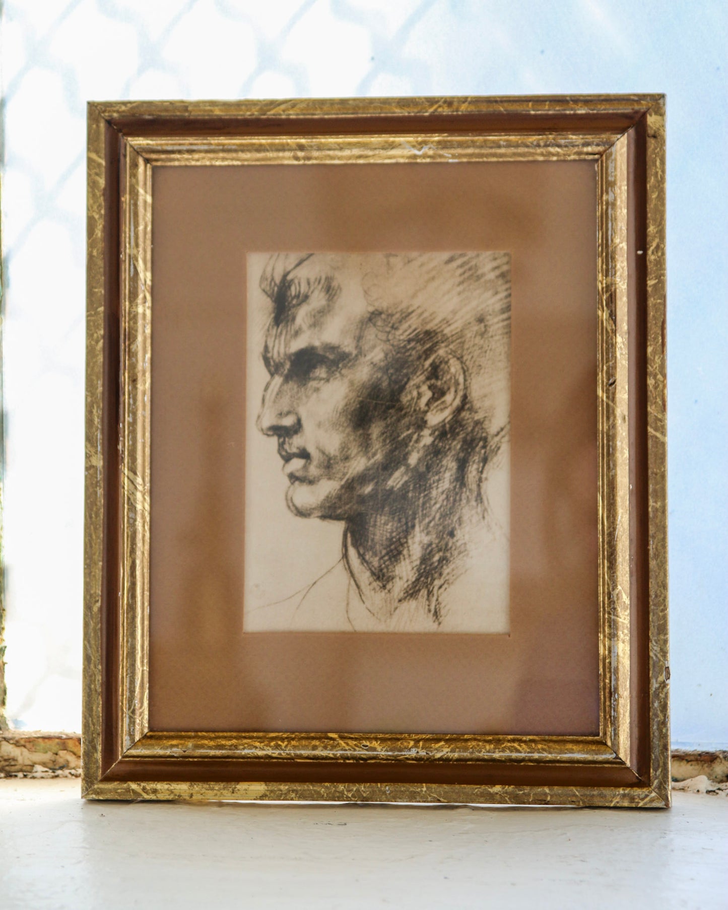 Framed Portrait Sketch