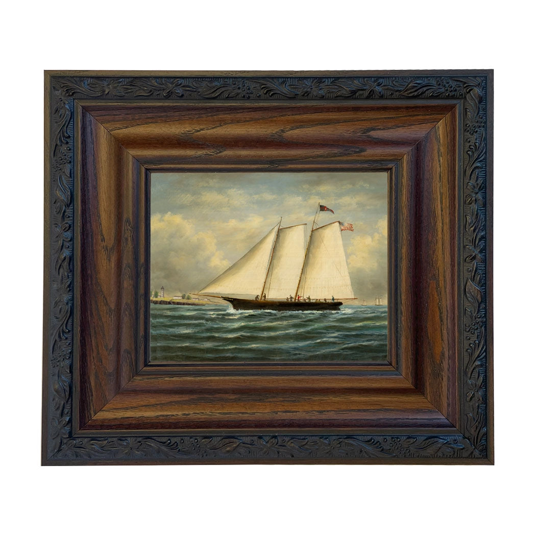 America's Cup Vintage Painting Print