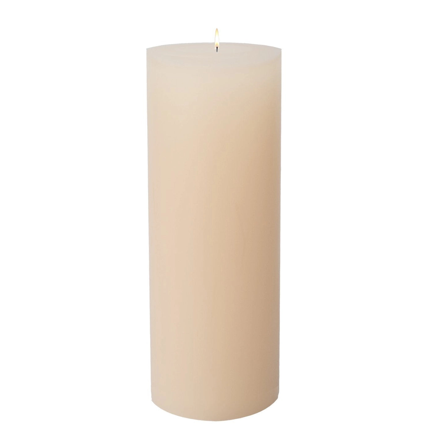 Ivory Pillar Candles