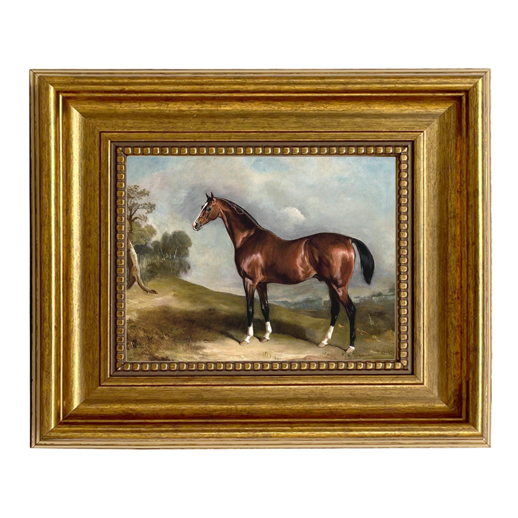 Portrait of Sultan Vintage Painting Print