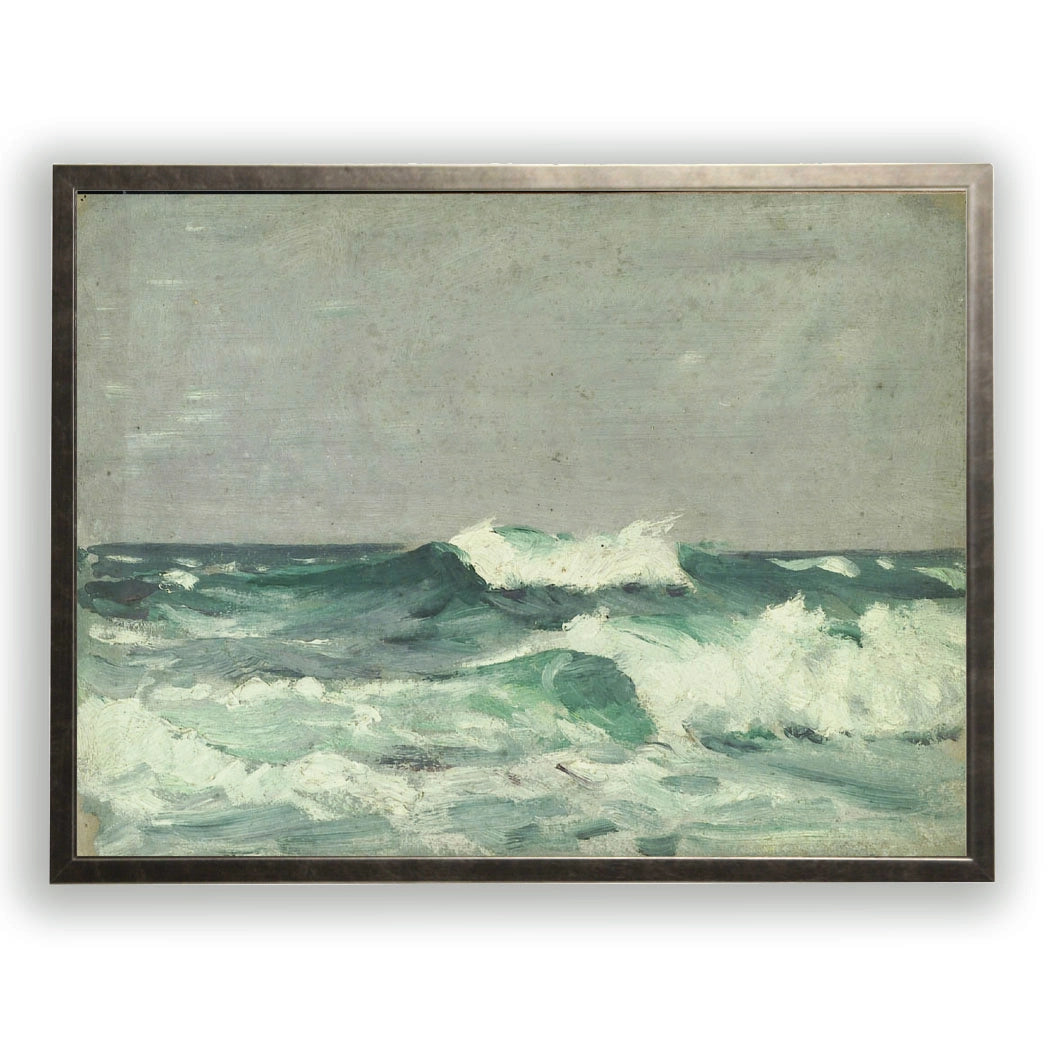 "Choppy" Painting Framed Reproduction