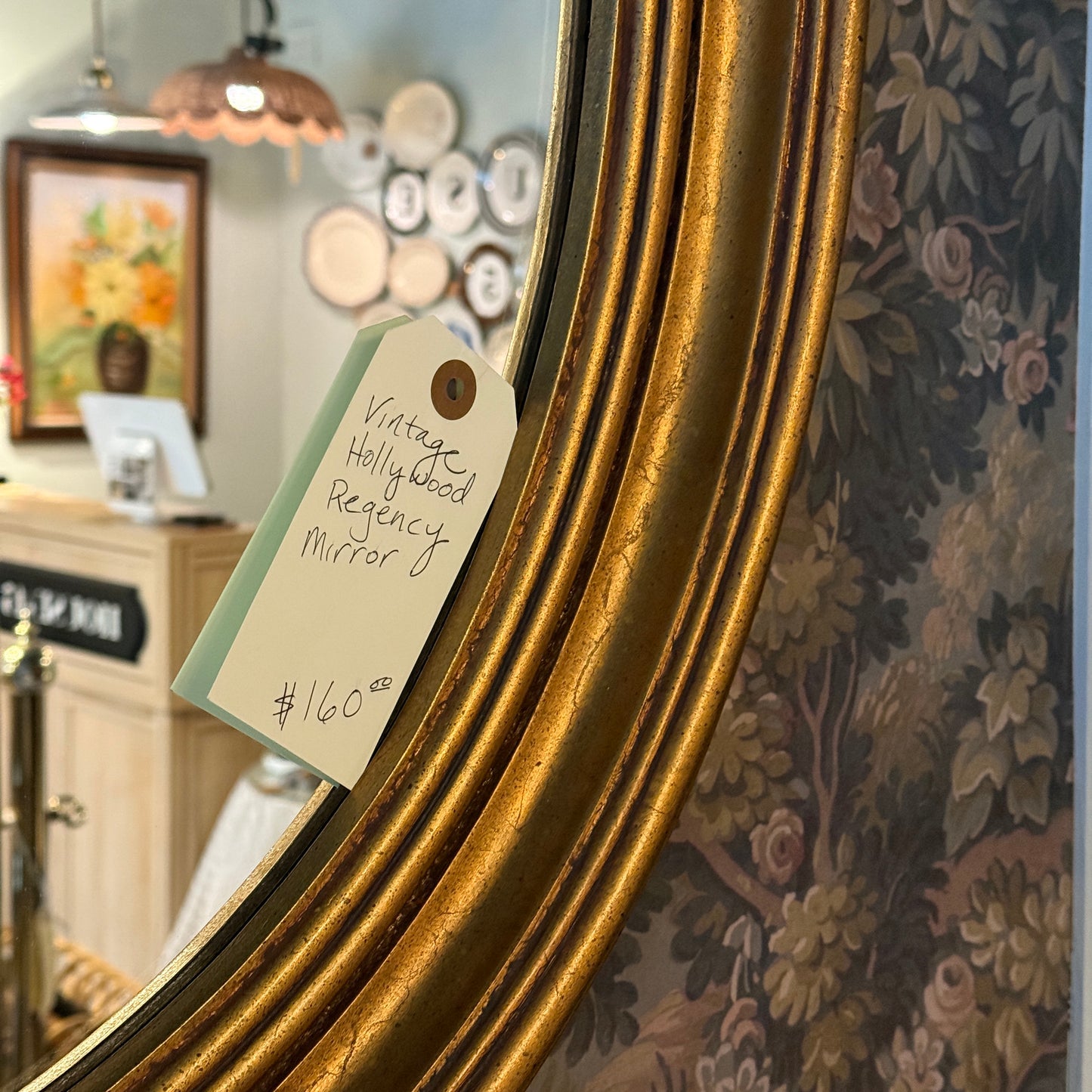 Vintage Hollywood Regency Mirror
