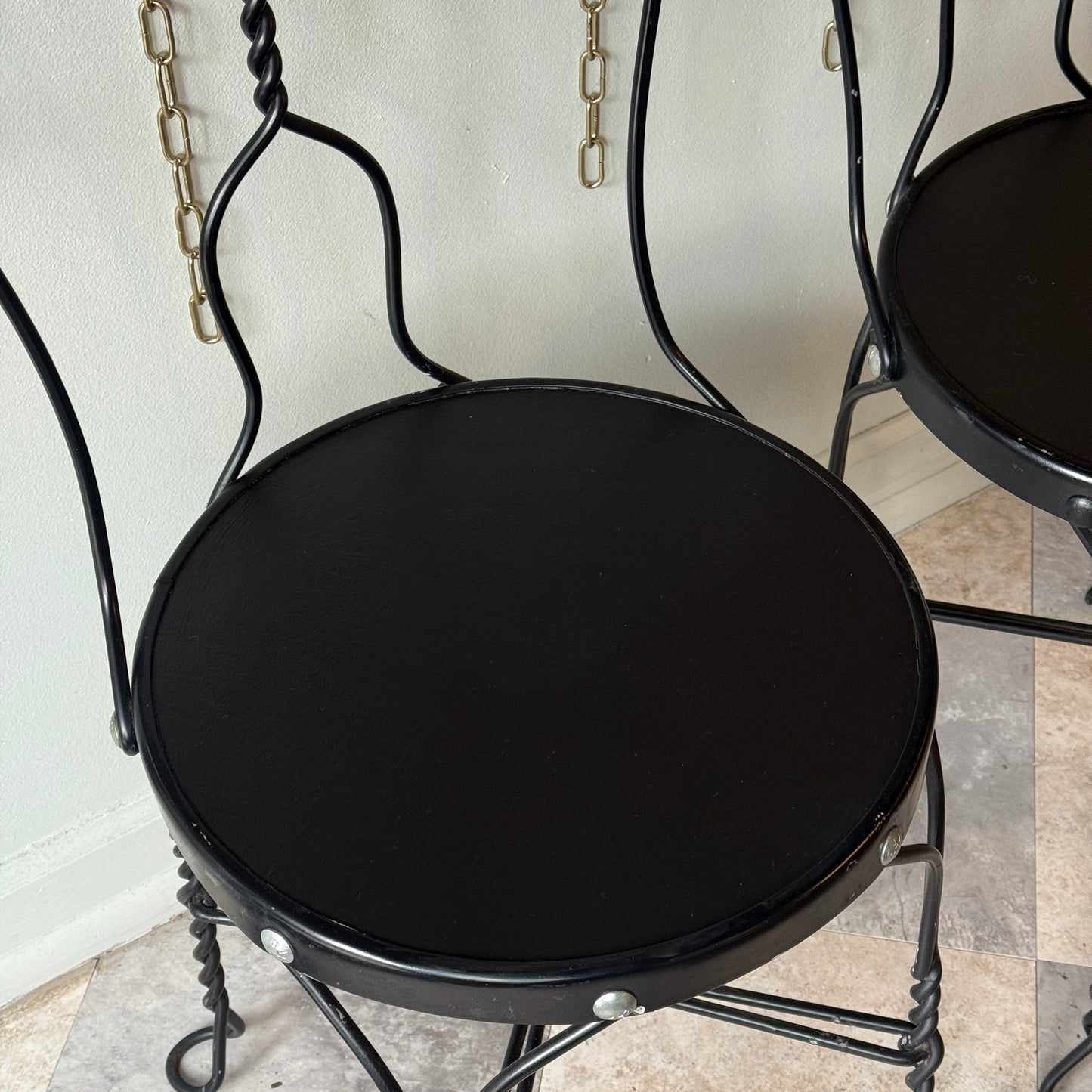 Set of Ice Cream Chairs