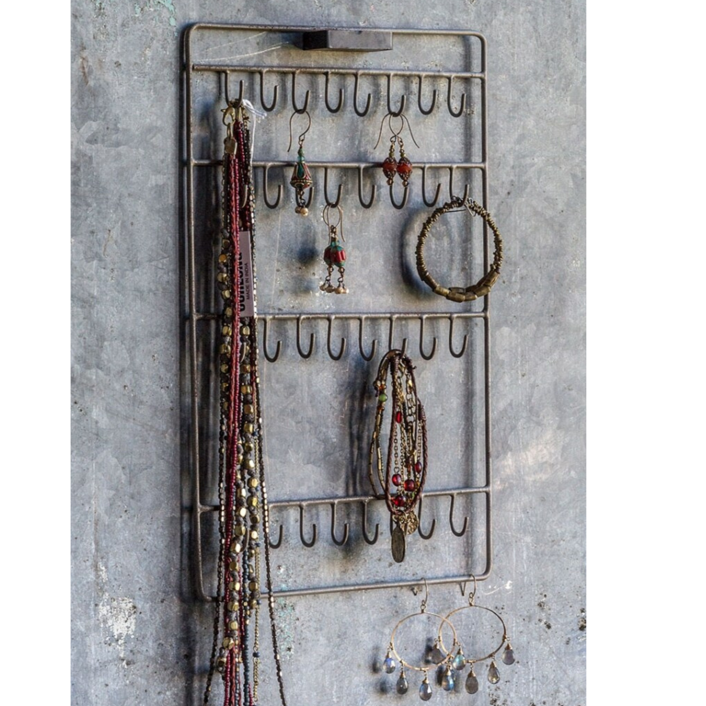 Wire Jewelry Hook Wall Mount